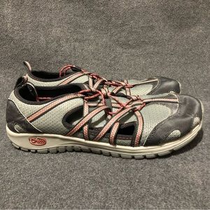 Chaco Jr. Kids J180201 OutCross Gray Red Outdoor Water Shoes Youth Size 6